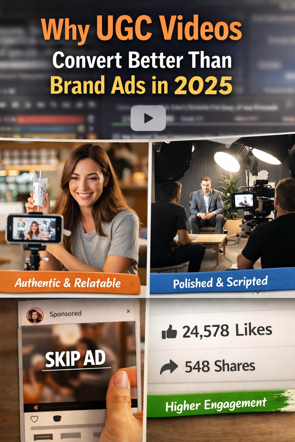 Why UGC Videos Convert Better Than Brand Ads in 2025