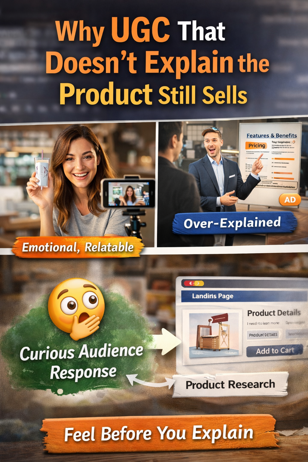 Why UGC That Doesn’t Explain the Product Still Sells