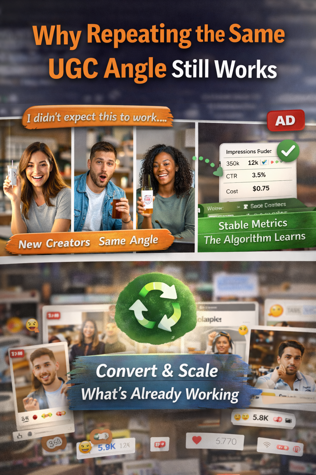 Why Repeating the Same UGC Angle Still Works